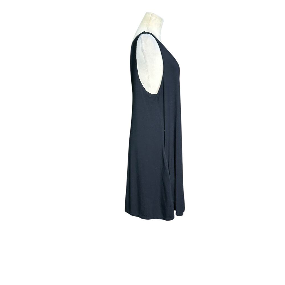 Asos black tank shift mini dress size 8 - Picture 8 of 16